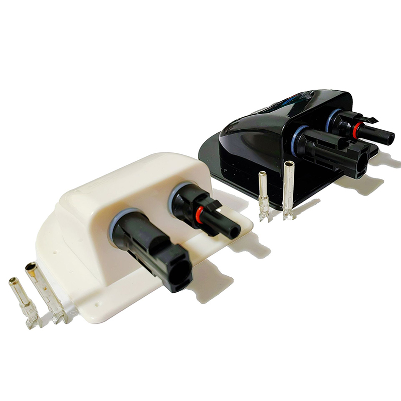 Cable Gland Waterproof - Nuovo pannello solare doppio foro cavo