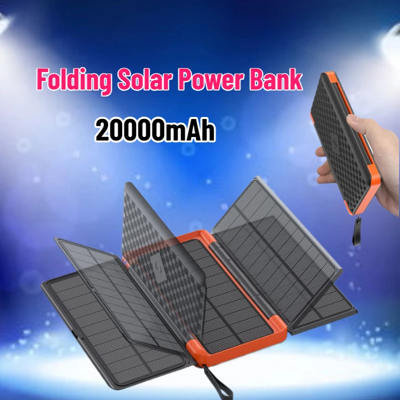 SWZY 20000mAh con 3 pannelli s - Folding Solar Panel recensione e prezzo