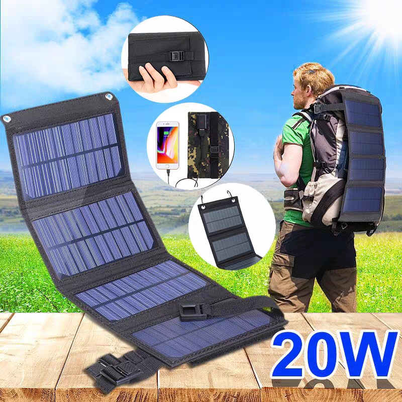 Pannello Solare Pieghevole 20W - Folding Solar Panel recensione e prezzo